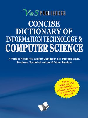 cover image of Concise Dictionary Of Information Technology & Computer Science